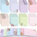 32 Pack 1600 Sheet Spanish Bible Sticky Notes Christian Gifts for Women Mom Mothers' Day Regalos Cristianos Church Memo Pads Floral Self Stick Inspirational Notepads for Writing Diary Lists Schedules