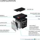 Mighty Max Battery ML5-12 - 12 Volt 5 AH, F1 Terminal, Rechargeable SLA AGM Battery
