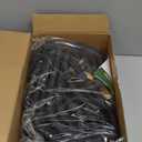 Flexi Hose Expandable Garden Hose with 8 Function Nozzle, 100FT - Lightweight Retractable Garden Hose, Water Hose - No-Kink Flexibility, 3/4 Inch Solid Brass Fittings and Double Latex Core (Black)