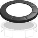 14ft Trampoline Spring Cover, Waterproof Trampoline Replacement Mat, Safety and Tear-Resistant Safety Round Frame Pad