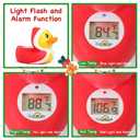 Baby Bath Thermometer and Baby Water Thermometer for Bathtub Pregnancy Christmas Gift Duck Bath Temperature Toy