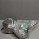 Stainless Steel Saucepan Set with Strainer Glass Lid, 1-Quart and 2-Quart Tri-Ply Capsule Bottom Sauce Pan/Pot, Two Pour Spout, Dishwasher and Oven Safe