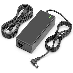 19V AC DC Adapter Charger for LG Electronics 19" 20" 22" 23" 24" 27" 32" Monitor 24LJ4540 24M47H-P 24MP55HQ; DA-48F19 DA-65G19 ADS-40FSG-19 DA-65F19 PS236V IPS236-PN E2750VR-SN Power Supply Cord