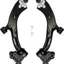 AUQDD 2Pc Suspension Front Lower Control Arm and Ball Joint Assembly Compatible With 2007-2009 2009-2011 Ho-nda CR-V (Replace # K620500 K620501 51360SWAA01 51350SWAA01 51360SWAE01 51350SWAE11)