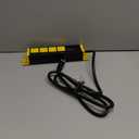 CCCEI Heavy Duty Surge Protector Power Strip 20 Amp Individual Switches. 6FT 12 Gauge Extension Cord with Multiple Outlets. Kitchen, Garage, Shop, Industrial Wall Mount Electric Extender, Yellow.