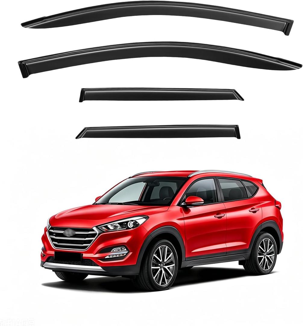 Rain Guards Window Visor for 2016-2021 Hyundai Tucson Out-Channel