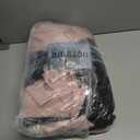 NICETOWN 100% Blackout Window Curtain Panels 84" Long, Blush Pink, 2 Pieces, 52 inches Wide Each Panel, Heat and Cold Blocking Drapes with Black Liner for Nursery, Thermal Insulated Draperies