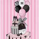 Travel Luggage Cover Washable Elastic Gift Box and Balloon Travel Suitcase Cover Anti-scratch Suitcase cover Fits 29-32 Inch Luggage Cover