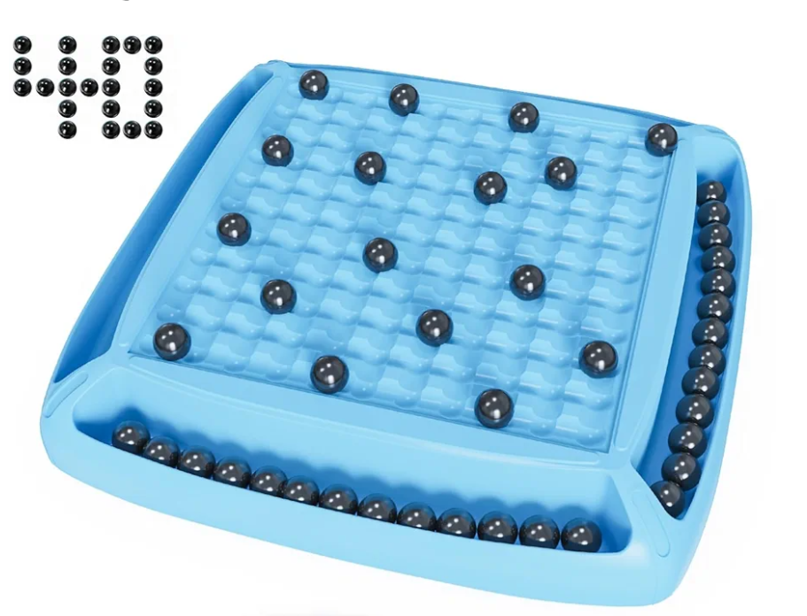 Magnetic Chess Game with Stones, Magnet Chess Game Fun Family Board Games for Kids and Adults, Magnetic Chess Set with 40pcs Magnetic Chess Ideal for Boys & Girls, 24 Players Magnetic Chess Game with Stones, Magnet Chess Game Fun Family Board Games for Kids and Adults, Magnetic Chess Set with 40pcs Magnetic Chess Ideal for Boys & Girls, 24 Players