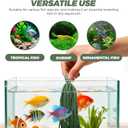 Homoyoyo 10pcs Spawning Mops, Aquarium Breeding Spawning Fish, Floating Hiding Grass for Fish and Shrimp Egg Laying, Aquarium Tank Decorative Breeding Accessories