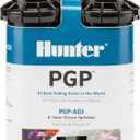 Hunter PGP-ADJ 3/4" Rotor Sprinkler, Adjustable 40 360 Arc, Gear Drive, 4" Pop Up Sprinkler, Lawn Irrigation Head, 2252 ft Spray Distance, Preinstalled 3.0 GPM Nozzle, 2 Pack