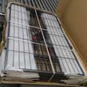 Dog Playpen Outdoor, 8 Panels 40" High Heavy Duty Metal Dog Pen, Pet Fence for Large/Medium/Small Dogs, with Doors Foldable Metal Dog Fence Exercise Pen for RV, Camping, Yard