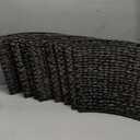 Liliful Christmas Tree Collar Woven Tree Collar Tree Ring Farmhouse Tree Collar Wicker Rustic Tree Skirt for Christmas Tree Decorations(Dark Brown,42 Inches)