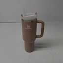 STANLEY Quencher H2.0 Tumbler with Handle and Straw 40 oz | Flowstate 3-Position Lid | Cup Holder Compatible for Travel | Insulated Stainless Steel Cup | BPA-Free | Almond Rose