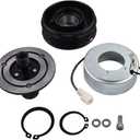 labwork AC Clutch Compressor Kit Replacement for Mazda 3 Mazdaspeed 3 Non-Turbo Model 2004-2009 and Mazda 5 2006-2010