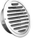 3 Inch Stainless Steel Vent Cover, Round Air Vent Built in Screen Mesh for Kitchen, Bedroom, Garage, Office, Warehouse and Attic Ventilation