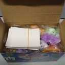 Squishy Toys, 28 Pack Kawaii Squishies and Cards, Gifts for Easter Egg Fillers Basket Stuffers, Party Favors for Kids 4-8 8-12, Treasure Box Classroom Prizes Mochi Squishy Cat Fidget Toys