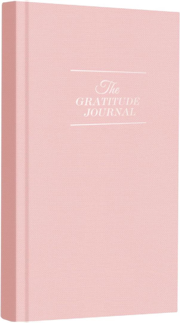 The Gratitude Journal for More Happiness, Optimism, Affirmation & Reflection - An Effective Manifestation Guide Journal, Undated Daily Journals for Women & Men Pink