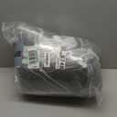 Dog Crate Bed Washable Dog Beds for Large Dogs Deluxe Thick Flannel Fluffy Comfy Kennel Pad Anti-Slip & Anti-Scratch Pet Sleeping Mat, 35 x 23 Inch, Gray