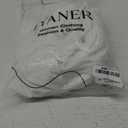 LYANER Women's Lantern Long Sleeve Wrap Tie Back Square Neck Double Layer Ruffle Hem A Line Short Mini Dress (White), Size: S