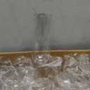 48 Pack 9 oz Stemless Plastic Champagne Flutes, Clear Disposable Champagne Toasting Glasses, Shatterproof and BPA-Free Drinkware for Party & Graduation & Wedding