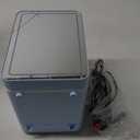 Skincare Fridge With Dimmable LED Light Mirror, 4L Makeup Mini Fridge for Bedroom, Car, Office & Dorm, Cooler & Warmer, Portable Small Refrigerator for Cosmetics, Skin Care and Food, Blue