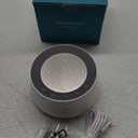 BGOVERSS White Noise Sound Machine with 20 Soothing Sounds, 10 Colors Night Light Sleep Machines Home Office Travel, 5 Timers and Memory Feature Sound Machine for Nursery Baby Kids Adults (White)