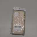 Lipvina for iPhone 15 Magsafe Case with Card Holder,Wallet Phone Case for Men Women,Zipper PU Leather Cover,Snap Clasp,Purse Gift for iPhone 15 6.1" (Beige)