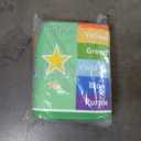 BATATADOCE Kids Rugs for Playroom - Educational Rug with ABC Alphabet,Animals Colors,ABC Rugs for Children Playroom Cartoon Kids Play Mat for Bedroom Decor,Green,6x9 Feet