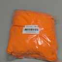 BDDC Table Covers for 6 Foot Tables, Orange Washable and Wrinkle Resistant Stretch Tablecloths Rectangle 6ft for Events, Wedding, Banquets, Parties (72" x 30" (Rectangular))