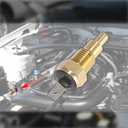 X AUTOHAUX Universal Automotive Radiator Engine Cooling Fan Temperature Thermostat Sensor Switch 1/4" NPT 180 Degree on 165 Degree Off