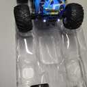 Remote Control Car, 2WD Off-Road Rc Truck, 20 KM/H All-Terrain RC Cars with Headlights & Body Lights, 2.4GHz, 2 Batteries, Remote Control Car for Boys 4-7 8-12, Gift Toys for Boys Girls