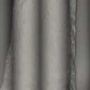 MIULEE Vintage Lace Curtains 45 Inches Long 2 Panels, Victorian Decorative Floral Scalloped Semi Sheer Curtains Pretty Cafe Short Tier Panels Lace Small Drapes for Kitchen, 52" W x 45" L, Ivory