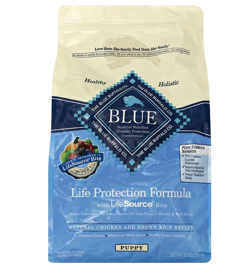 Life Protection Puppy Chicken Brown Rice Dry Dog Food 5 Lb Pack of 3 EXP. 20/30/2026