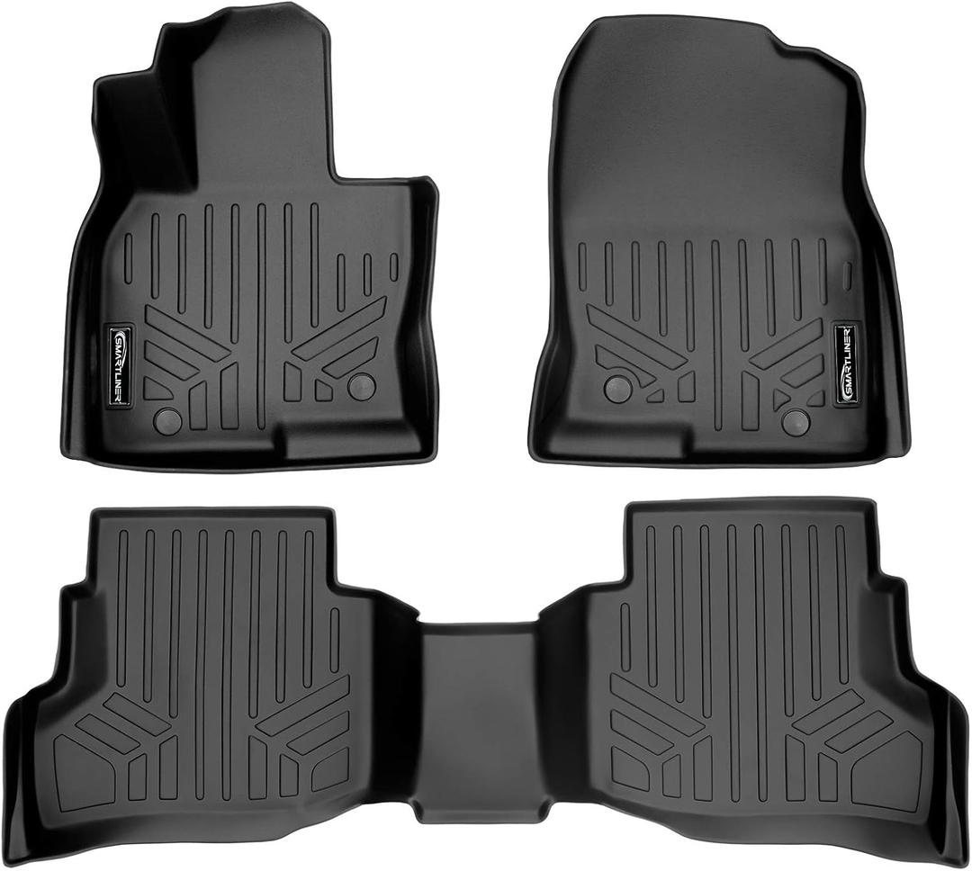 MAXLINER Floor Mats 2 Row Liner Set for 2016-2023 Mazda CX9