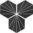 45-Sheet Peel and Stick Backsplash Tile Sticker, 6" x 7" Black Art Deco Hexagon Flower Vintage Self-Adhesive Wall Tile for Kitchen Bathroom Shower Living Room, Cover 10 Sq. Ft.
