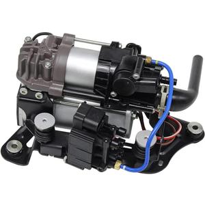 Air Suspension Compressor Pump With Valve Block Compatible with BMW 7 Series G11 G12 740i 750i 760i 2016-2019 37206861882 37206884682 4154039200 4154034300