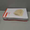 Staples Manila File Folders, Legal Size (8.5 x 14), 1/3-Cut Tabs, Assorted Positions, Durable Paper Stock, 100 Pack for Office Filing