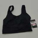 Under Armour Meridian Fitted Crop Tank (X-Small, Black/Metallic Silver)