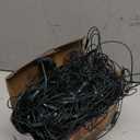 JMEXSUSS 360 LED Net Christmas Lights Outdoor Waterproof, Connectable 12ft x 5ft Net Lights Outdoor Mesh Light with Remote, 8 Modes Plug in White Christmas Light for Bushes Christmas Decorations