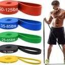 Resistance Bands, Pull Up Assist Bands - Workout Bands, Exercise Bands, Long Resistance Bands Set for Working Out, Fitness, Training, Physical Therapy for Men Women (Colorful)