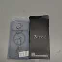 TOCOL for iPhone 17 Pro Max Case, Compatible with Magsafe, Full Camera Protection, Built-in Magnetic Ring, Translucent Matte Phone Case for iPhone 17 Pro Max 6.9 Inch (Black)