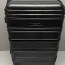 Scotch & Soda Rotterdam Expandable Hardside Luggage, Black, 22" Carry-On