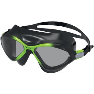 SEAC Diablo Swimming Mask Goggles for Men and Women for use in the Pool and Open Water (Black/Lime)