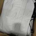 Queen Size Air Mattress with Headboard and Built-in Pump, 18in Blow Up Mattress with Carry Bag, Repair Kit, and Nozzles for Home, Camping, and Travel, Brown