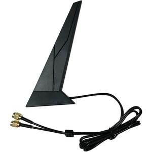 Laptops WiFi 7 Antenna 2T2R WIFI6 Dual Band 2.4GHz 5GHz 6GHz RP-SMA for MSI Z790 Z790-A X670 X670E B760 B760M Z690 X570 B550 B460I B550I Motherboard Wi-Fi 6E for PC Desktop Computer