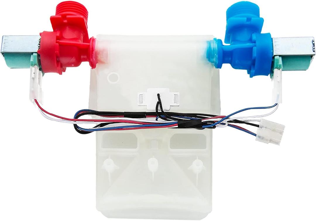 Upgraded W10869800 Washer Water Inlet Valve, Replacement Washers Part Number: W11038689, W10776841, W11024486 Compatible with Whirlpool, Amana,Inglis and Maytag General Electric Washers