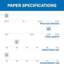 Hammermill Printer Paper, 20 lb Copy, 8.5 x 11-8 Ream (4,000 Sheets) - 92 Bright, Made in the USA