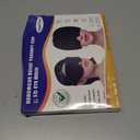 Migraine Relief Cap, Reusable Headache Relief Cap with Hot & Cold Therapy, Soothing Headache Hat, Odorless Gel Ice Head Wrap for Tension, Stress & Sinus, Headache & Puffy Eyes, Black,1Pc