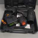 980,000 RPM Cordless Leaf Blower - 21V Electric Handheld Leaf Blower with 24.0Ah Batteries & Fast Charger - Lightweight for Patio, Lawn, Yard, Deck Cleaning - Light Black